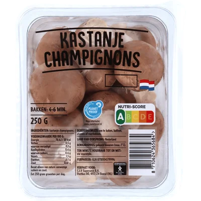 Neutraal Kastanjechampignons