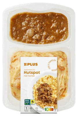 PLUS Stamppot hutspot hachee
