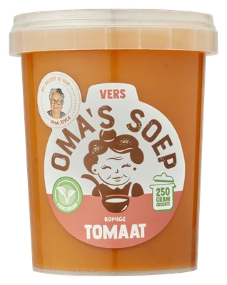 Oma's Soep Romige tomatensoep