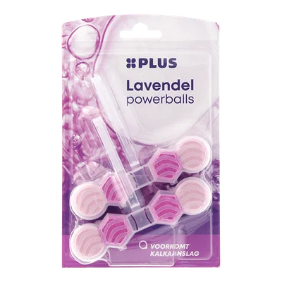 PLUS Powerball toiletblok lavendel