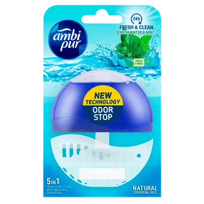 Ambipur Toiletblok vloeibaar water & mint