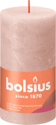 Bolsius Rustiek Shine stompkaars 130/68 Misty