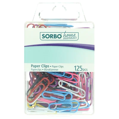 Sorbo Home Essential Paperclips 26mm gekleurd