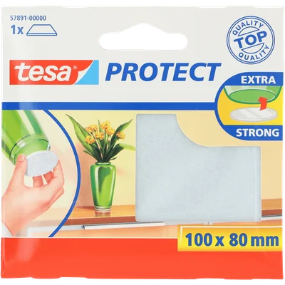 Tesa Vilt 100x80mm wit