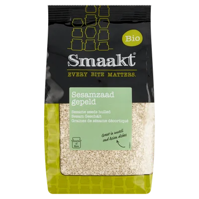 Smaakt Sesamzaad gepeld bio