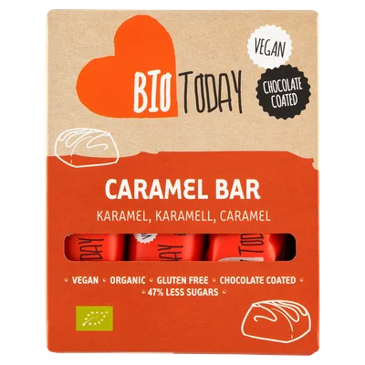 Smaakt Vegan Caramel Bar 3 stuks biologisch