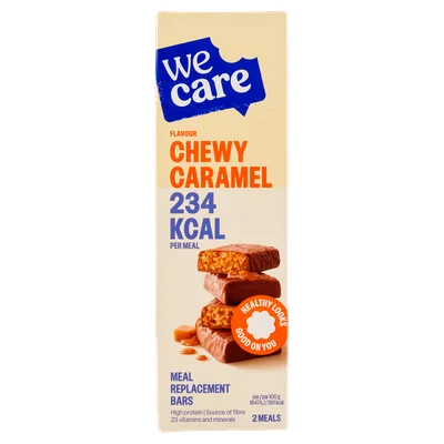 WeCare 12-uurtje maaltijdreep caramel
