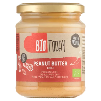 BioToday Pindakaas chili bio