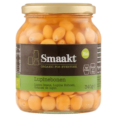 Smaakt Lupinebonen bio