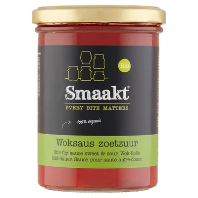 Smaakt Woksaus sweet & sour biologisch