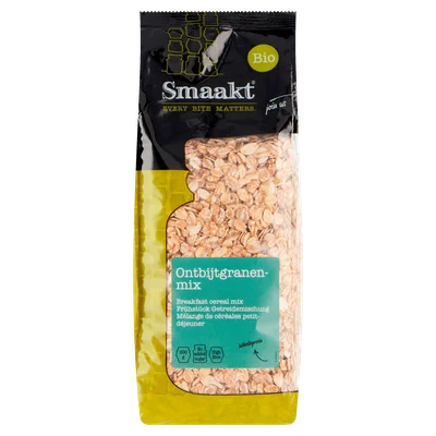 Smaakt Ontbijtgranenmix bio