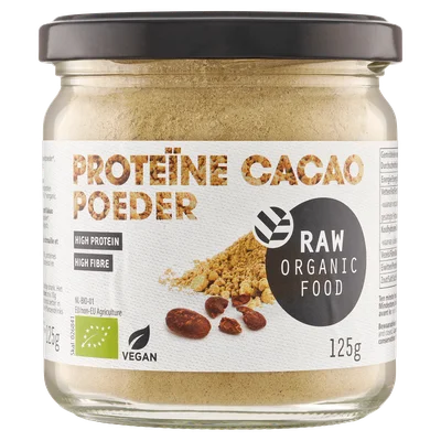 Raw Organic Food Vegan protein cacaobio