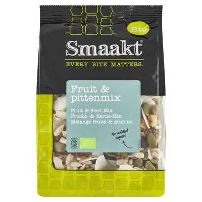 Smaakt Vruchten-pittenmix bio