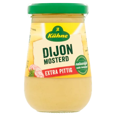 Kuhne Mosterd Dijon extra pittig