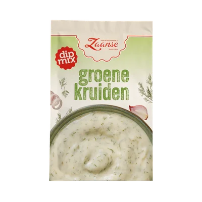 Zaanse Dipmix Groene Kruiden