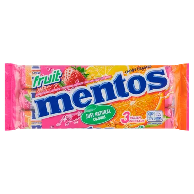 Mentos Fruit 3-pack
