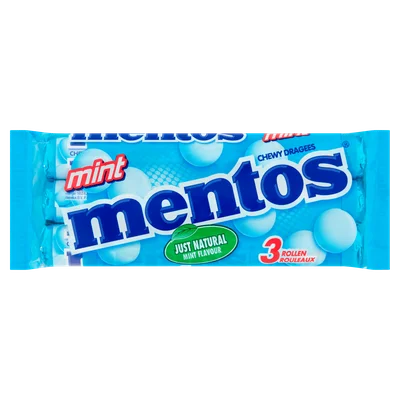 Mentos Mint 3-pack