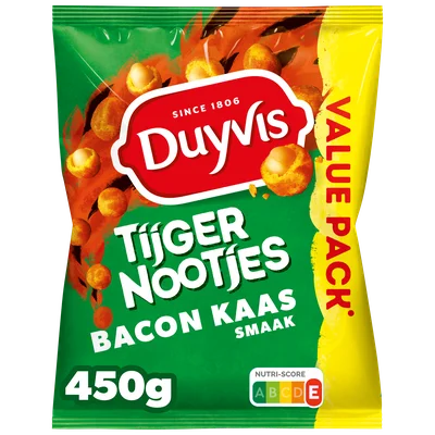 Duyvis Tijgernootjes Bacon Kaas