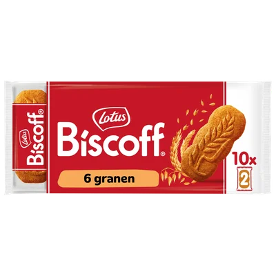 Lotus Biscoff speculoos koek 6 granen