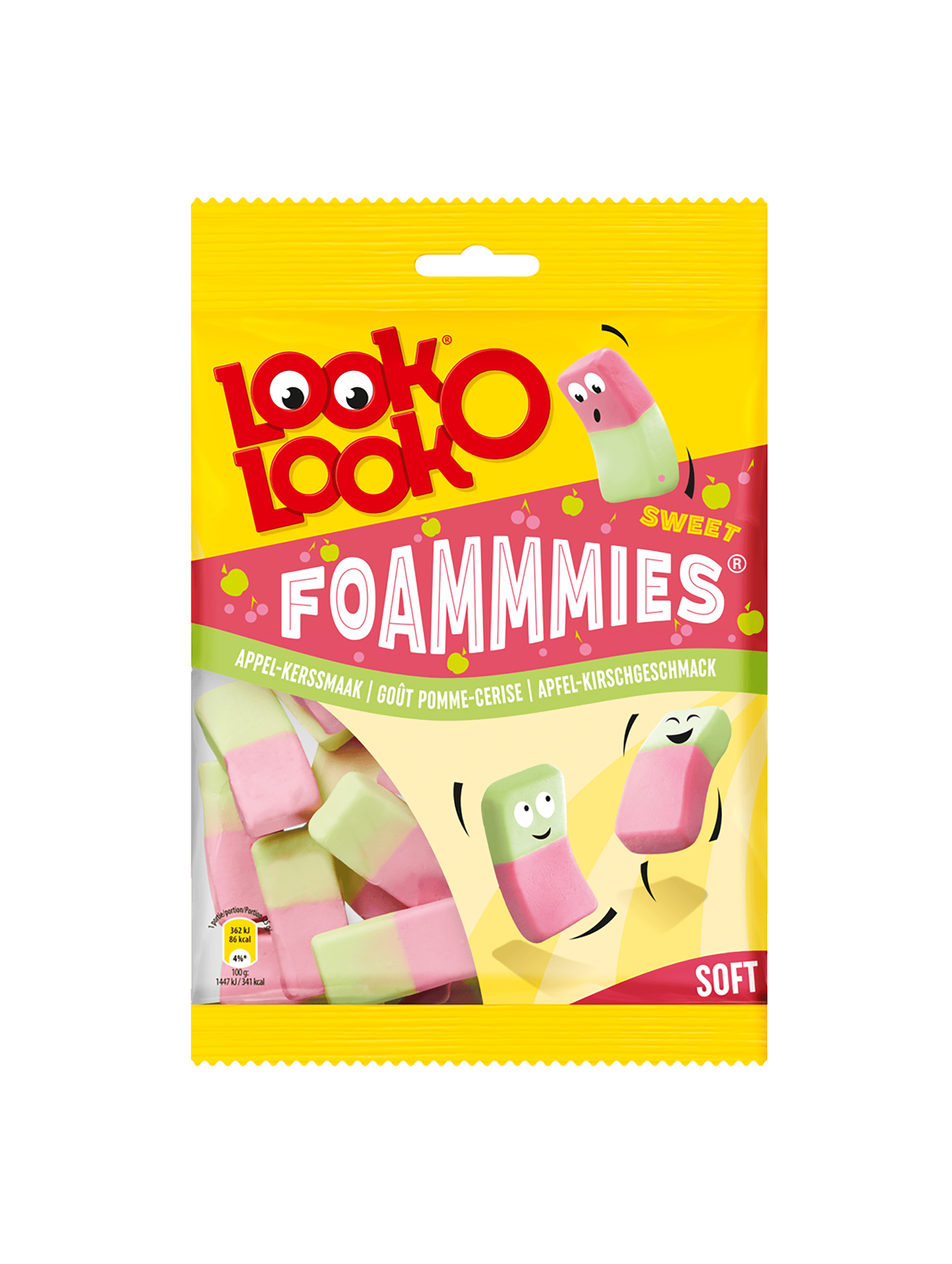 Look o Look Foamies apple cherry