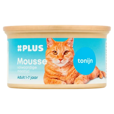 PLUS Katten mousse tonijn