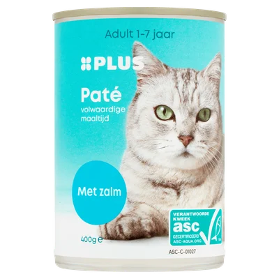 PLUS Katten paté Zalm
