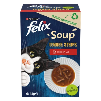 Felix Soup Filets kattenvoer farm selectie