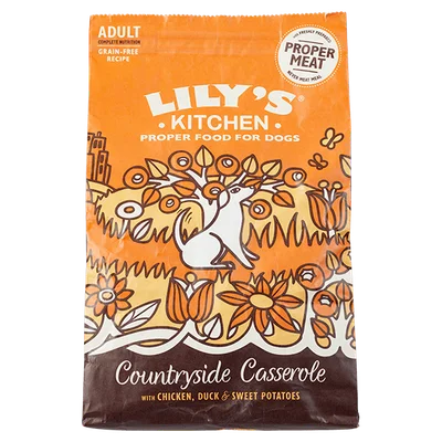 Lily's Kitchen Dog Dry Country Cass Chkn/Duck