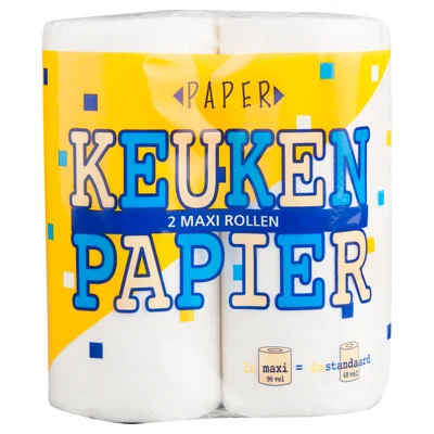 Paper Keukenpapier maxi 96 vel 2 laags