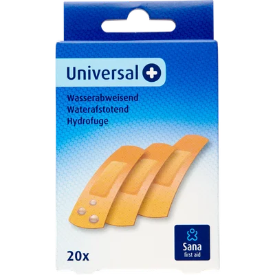 Sana First Aid Pleisters waterafstotend 20 strips
