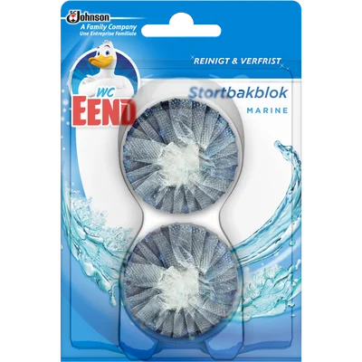 WC-Eend Toiletblok stortbakblok blauw