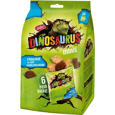 Lotus Dinosaurus mini chocolade