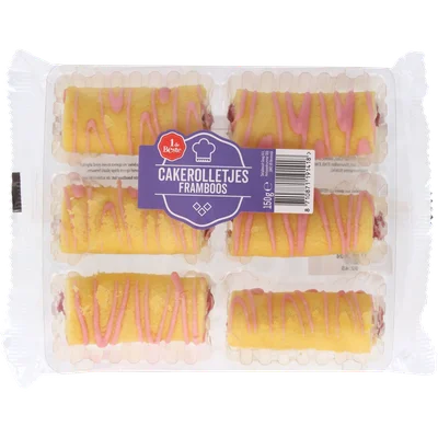 1 de Beste Cakerolletjes framboos