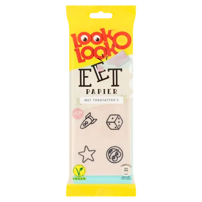 Look O Look Eetpapier Uitdeel snoep Zak