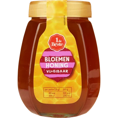 1 de Beste Bloemen honing helder