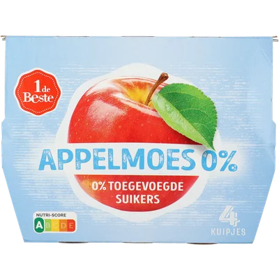 1 de Beste Appelmoes 0% suikers