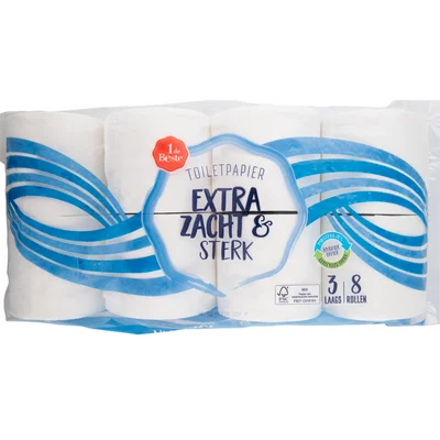 1 de Beste Toiletpapier 3 laags