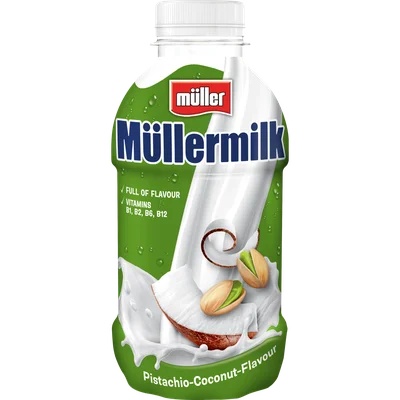 Müllermilk pistache kokosnoot