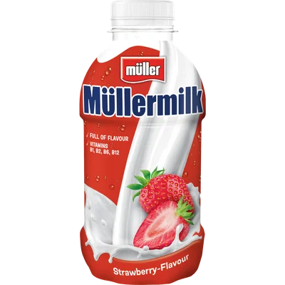 Müllermilk aardbei