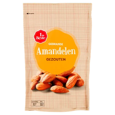 1 de Beste Amandelen geroosterd en gezouten