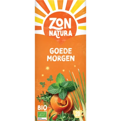 Zonnatura Kruidenthee goedemorgen 20 zakjes
