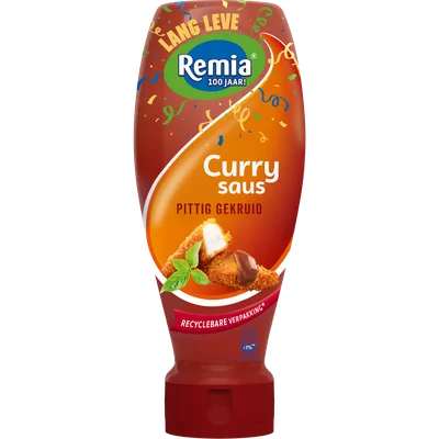 Remia Curry saus pittig gekruid