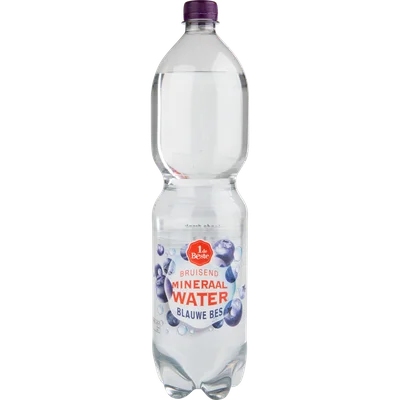 1 de Beste Bruisend mineraalwater blauwe bes