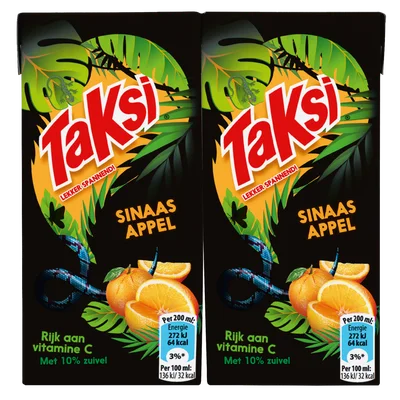 Taksi Sinaasappel 10x20 cl