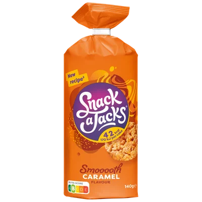 Snack a Jacks Rijstwafels caramel