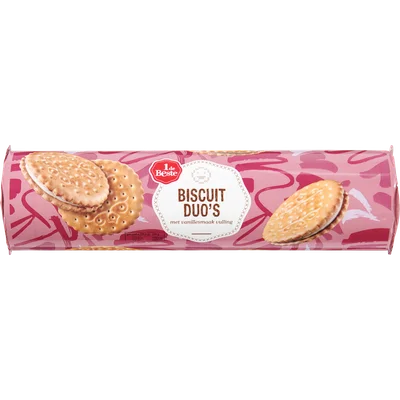 1 de Beste Biscuit duos vanille