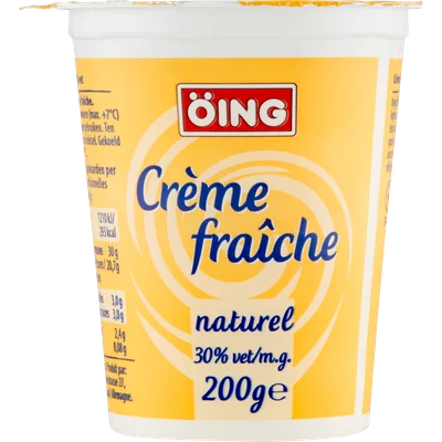 �ing Creme fraiche 30% vet