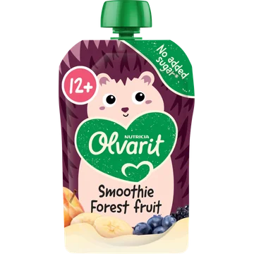 Olvarit Knijpfruit 12+ Maanden Smoothie Bosvruchten