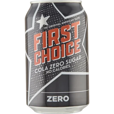 First Choice Cola Cola zero sugar