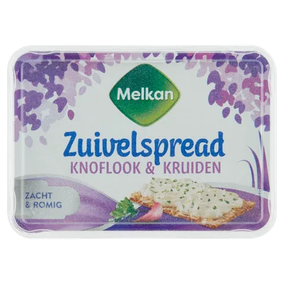 Melkan Zuivelspread bieslook light